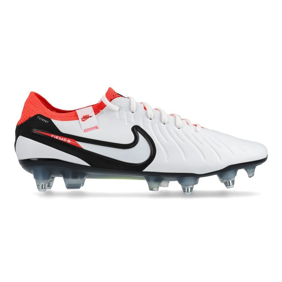 Nike Tiempo Legend 10 Elite SG-PRO Anti-Clog Ready - Blanc/Noir/Rouge