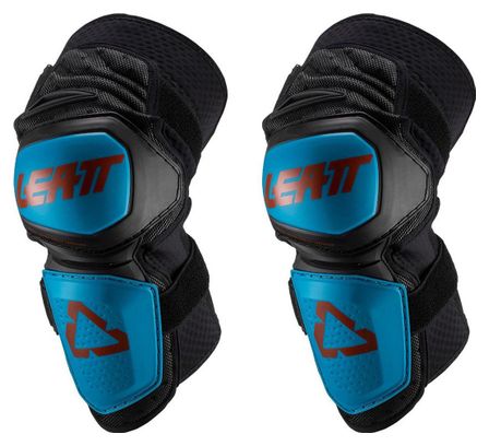 Genouillères Courtes Leatt Enduro Bleu Noir
