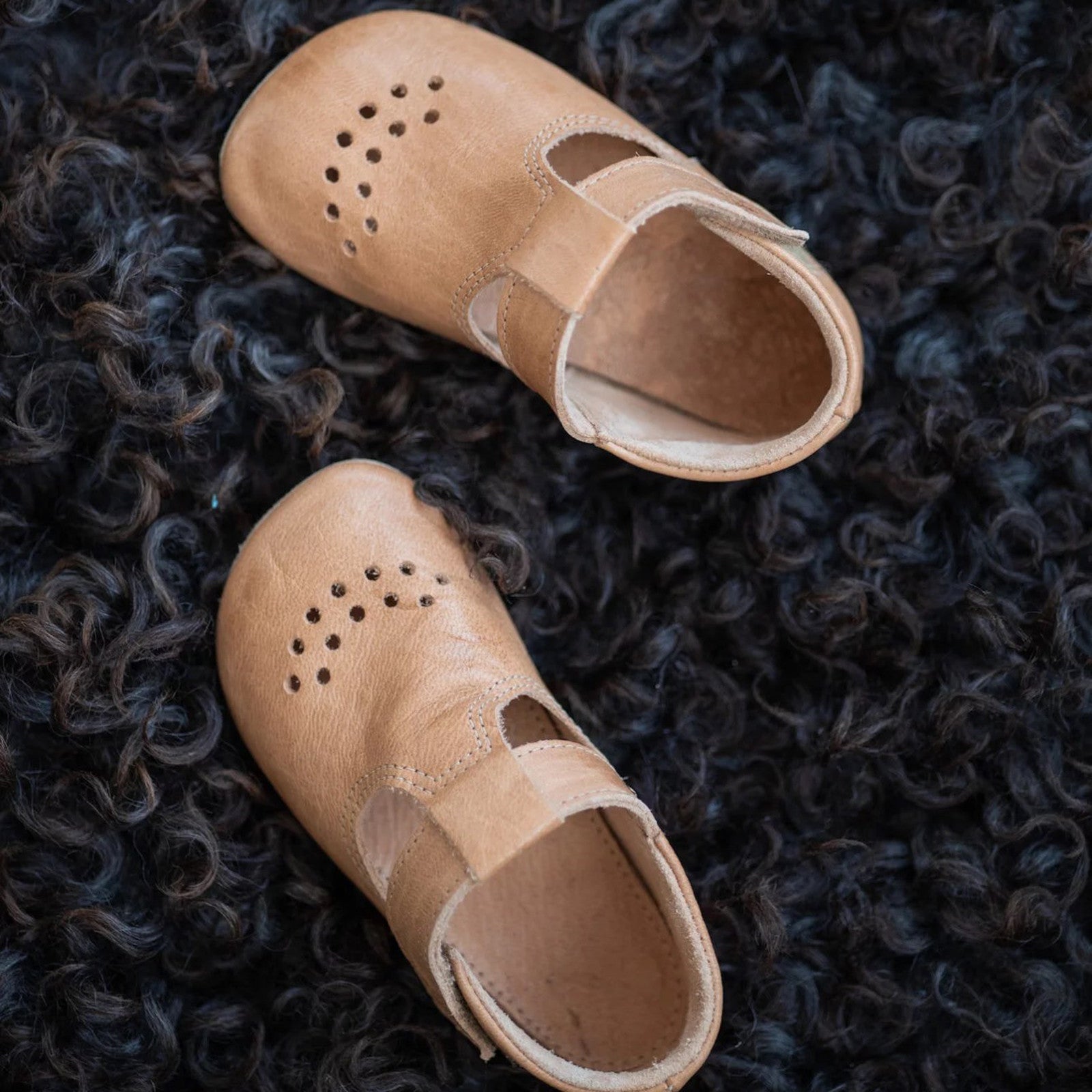 Baby Pre Walker Schuhe Ursin&Flurina cognac
