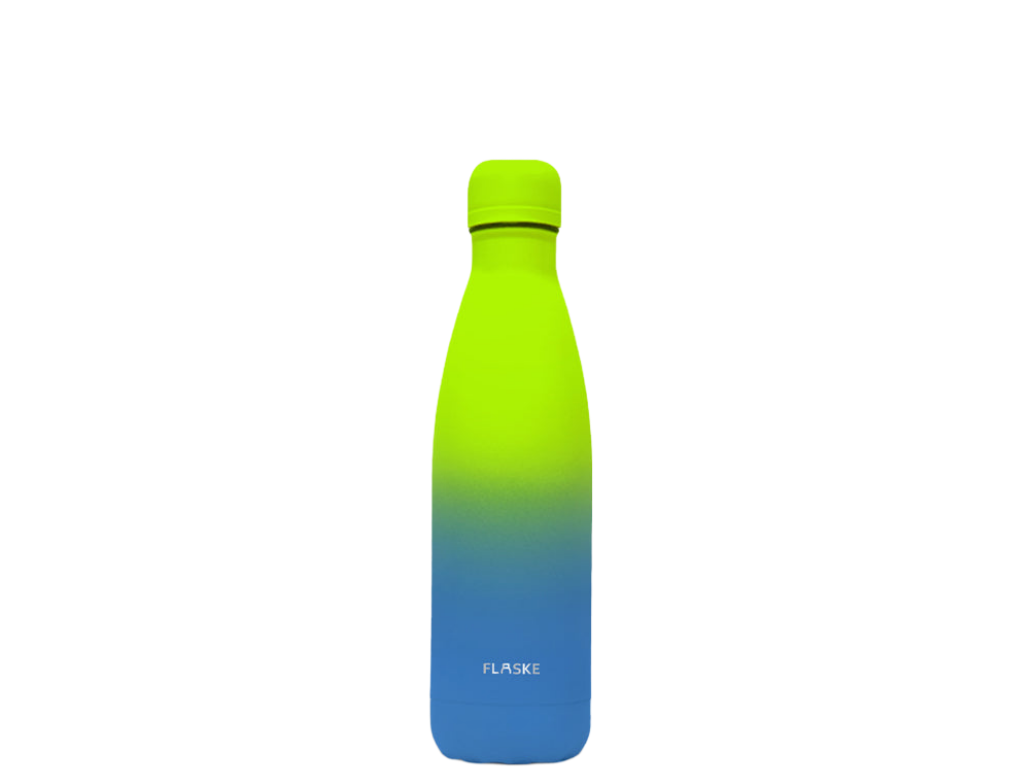 FLASKE 500 ml  RVS Drinkfles - Gradient Lagoon