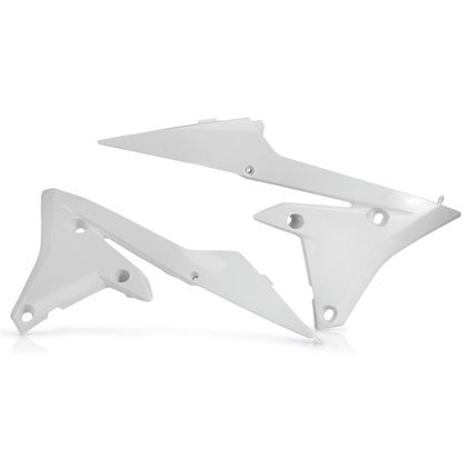 Ouie de radiateur Acerbis inférieur blanc