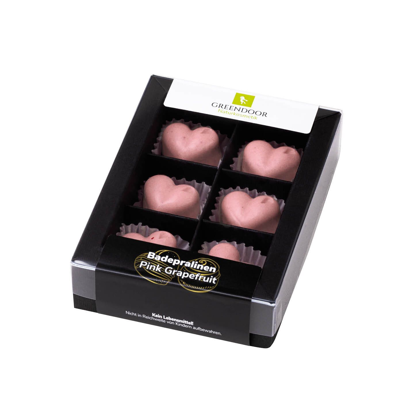 GREENDOOR Geschenk Set Badepralinen Pink Grapefruit