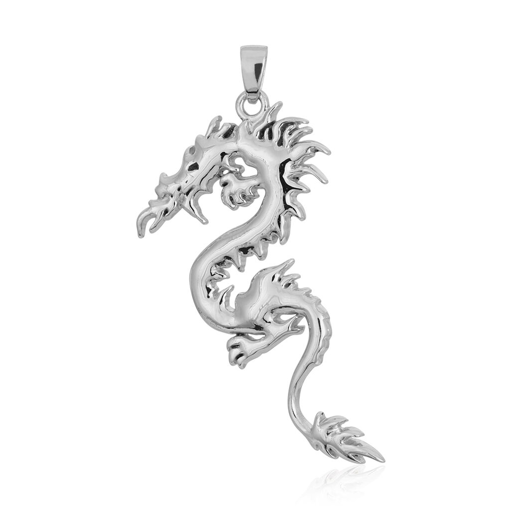 Pendentif Sklaerenn Argent Blanc