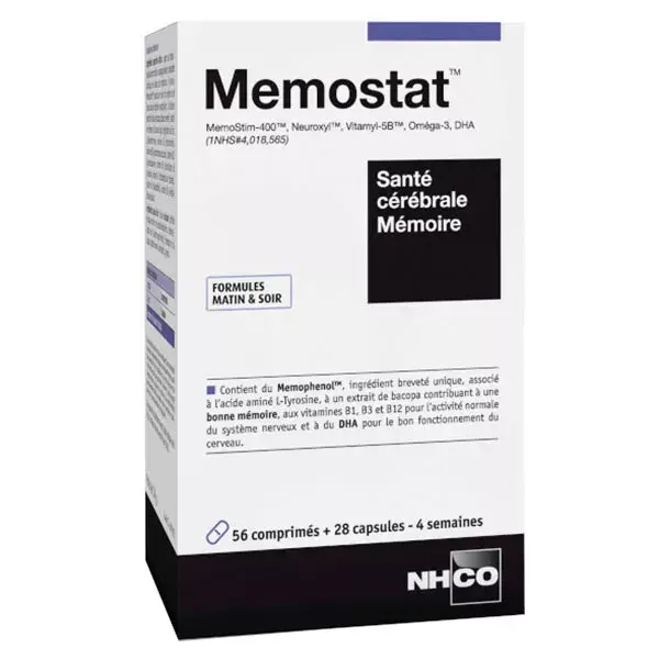 NHCO Memostat 56 comprimidos + 28 cápsulas