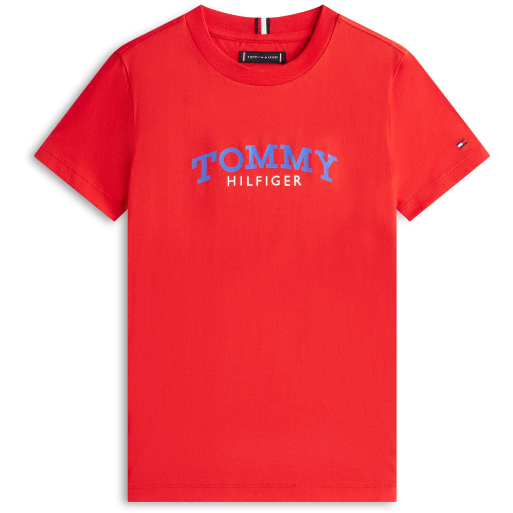 Køb Tommy Hilfiger Rapid Red Monogram Graphic T-Shirt