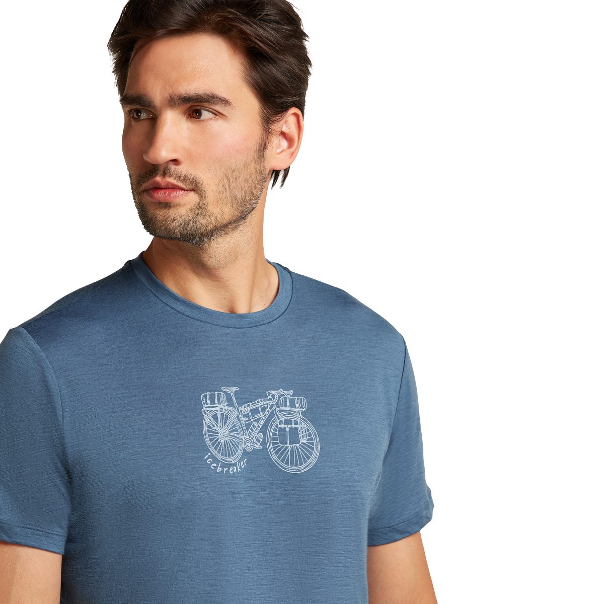 Icebreaker Merino 150 Tech Lite Adventure Ride T-Shirt Herren dawn