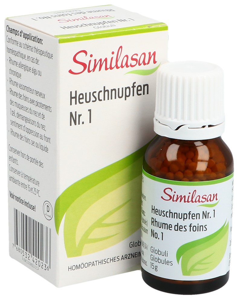 SIMILASAN Heuschnupfen No1 Glob Fl 15 g