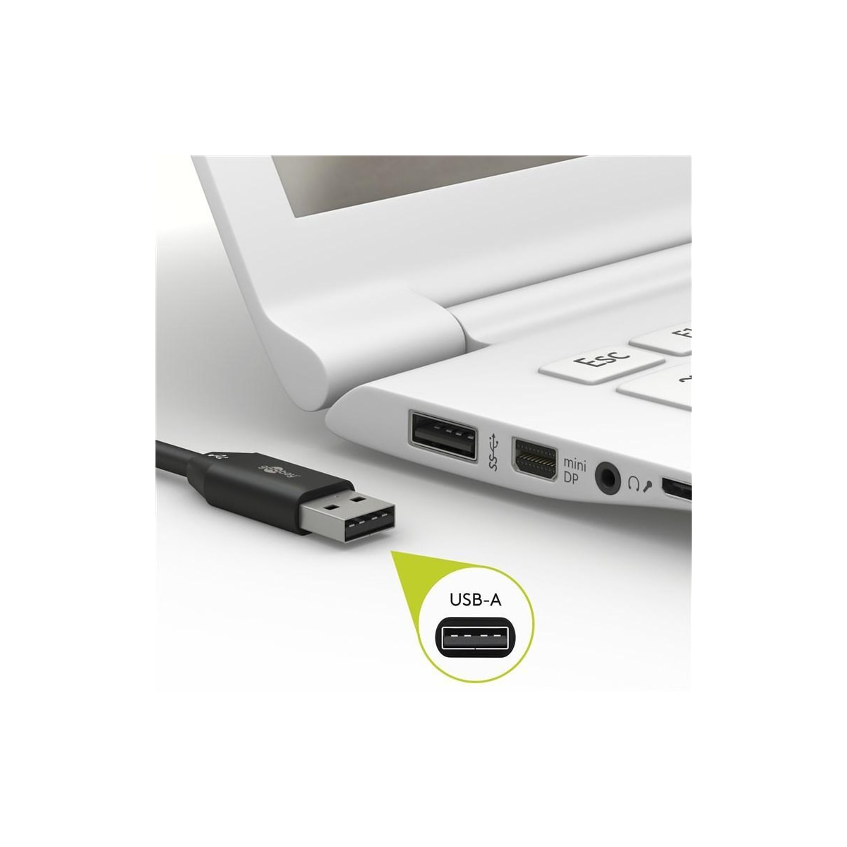 Goobay Lade- og synkroniseringskabel USB-C 