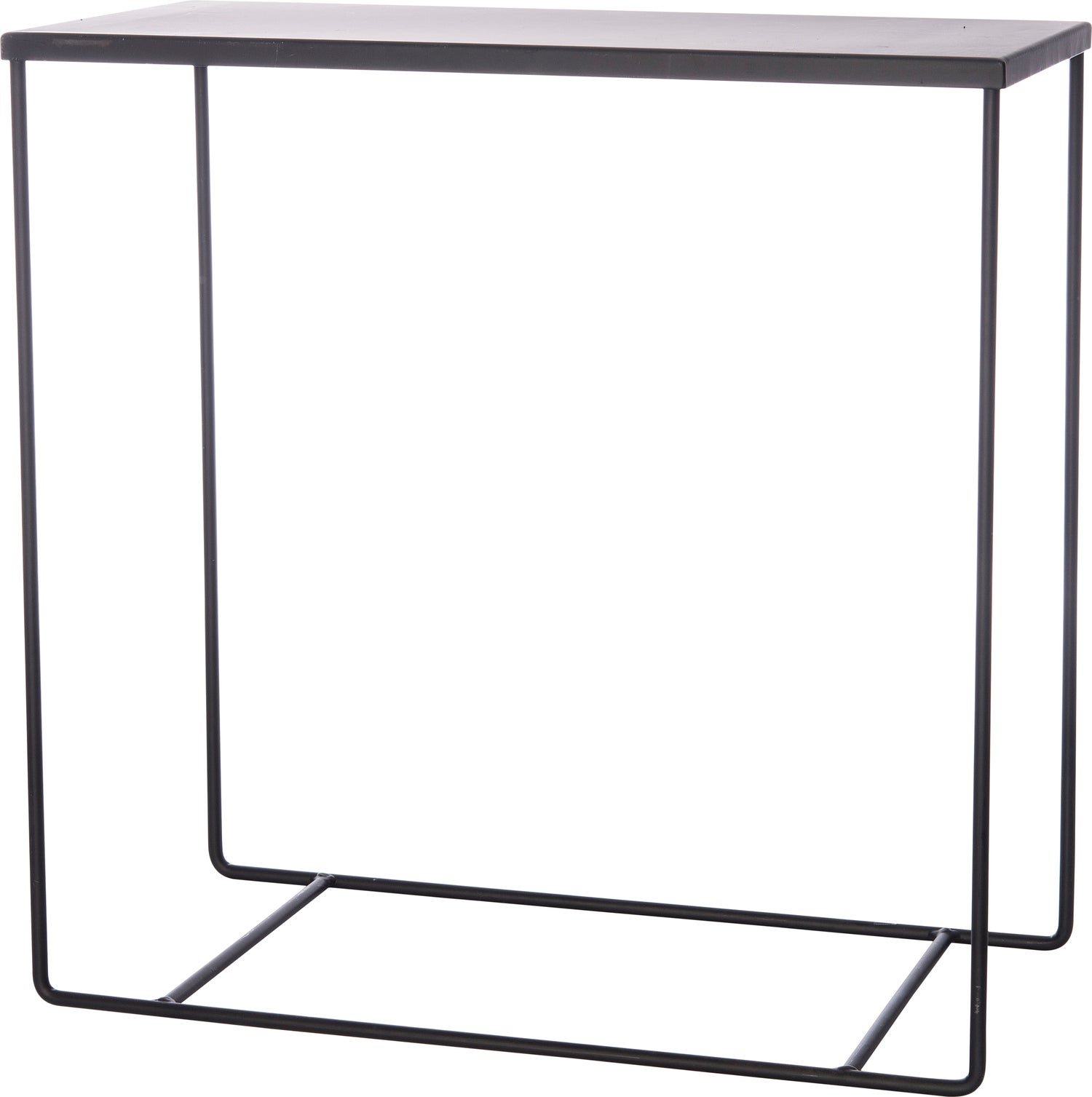 Intratuin bijzettafel zwart 60 x 30 x 60 cm