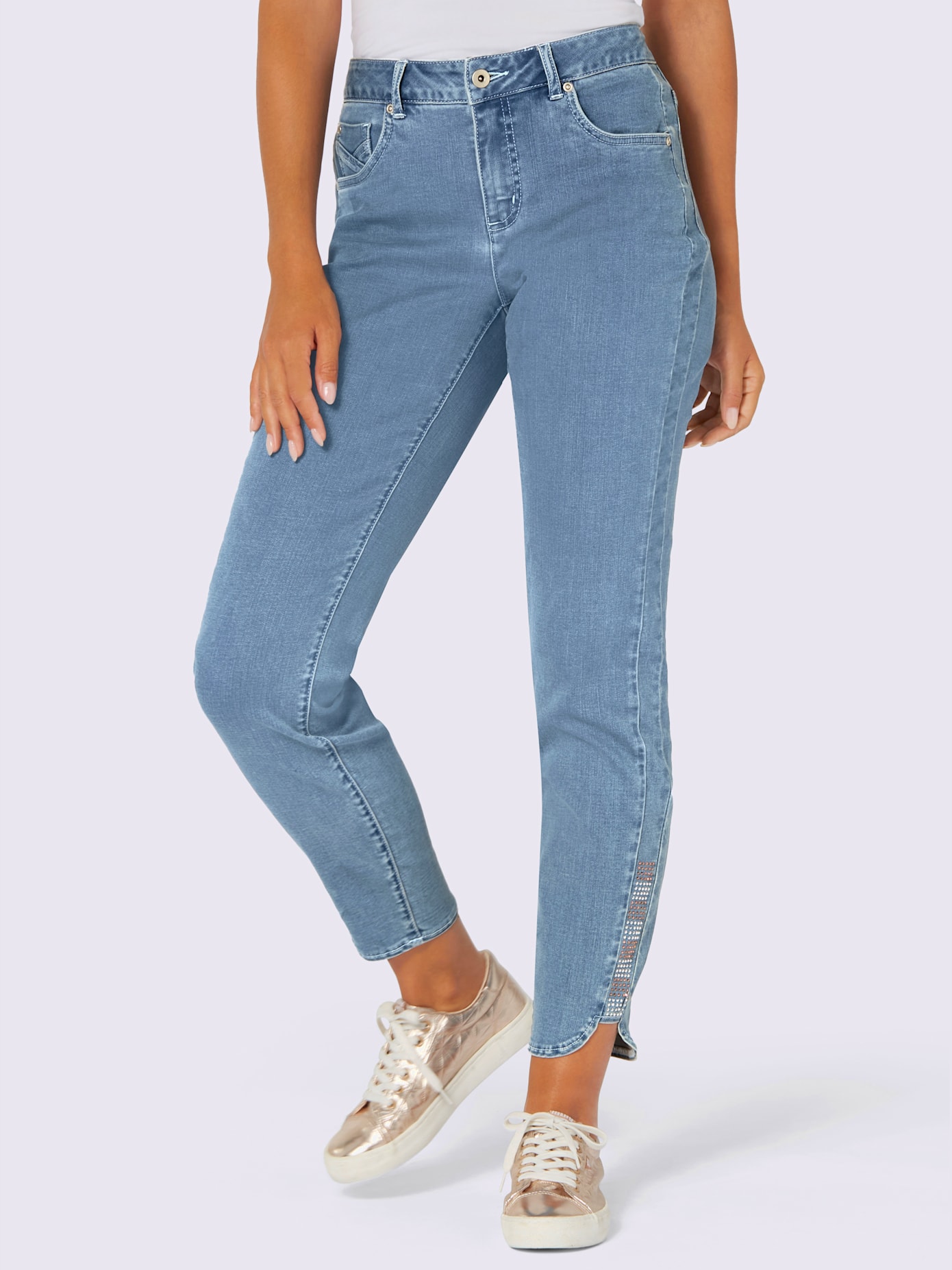 Jean mélange de lyocell et de viscose de qualité