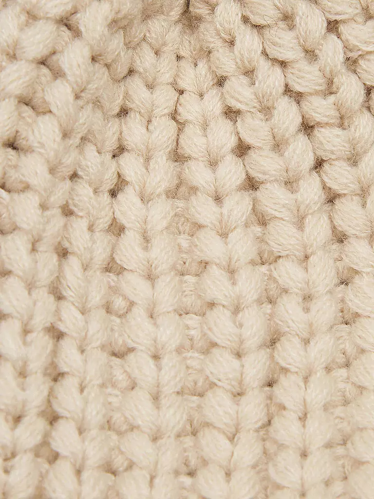 BARBOUR Mütze - Haube SALTBURN creme
