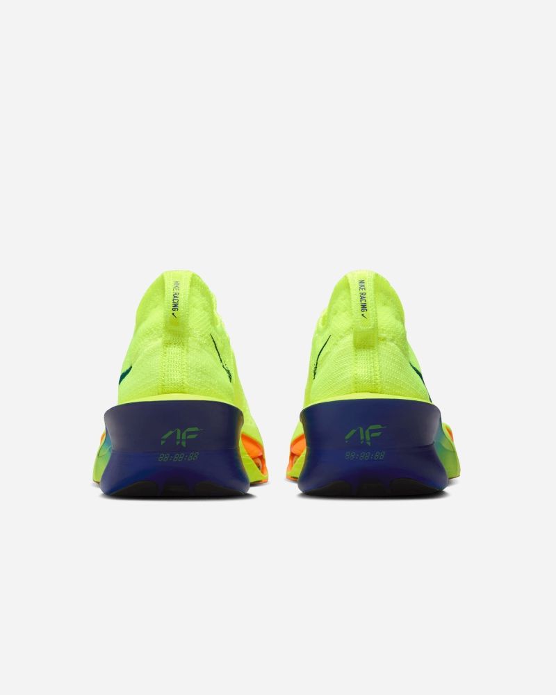 Chaussures de running Nike Alphafly Jaune & Bleu pour homme