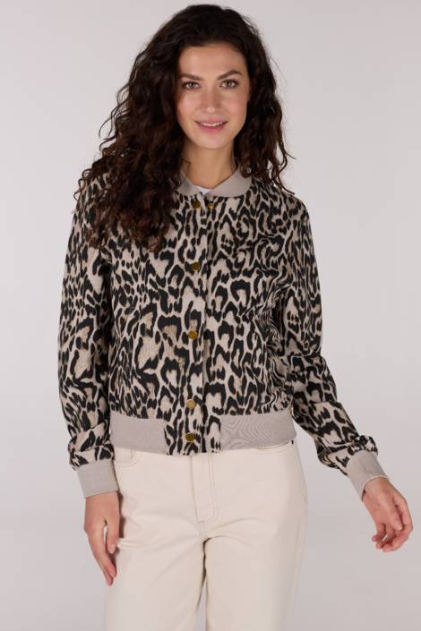 Juffrouw Jansen beige dames jas