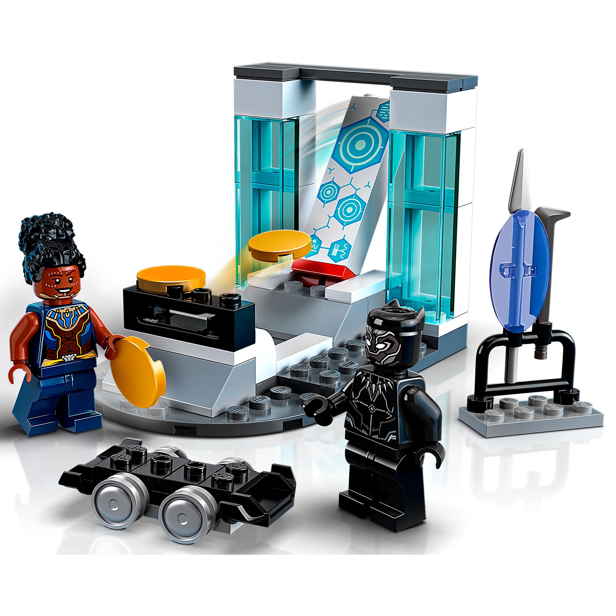 LEGO Konstruktionsspielzeug Marvel Super Heroes Shuris Labor