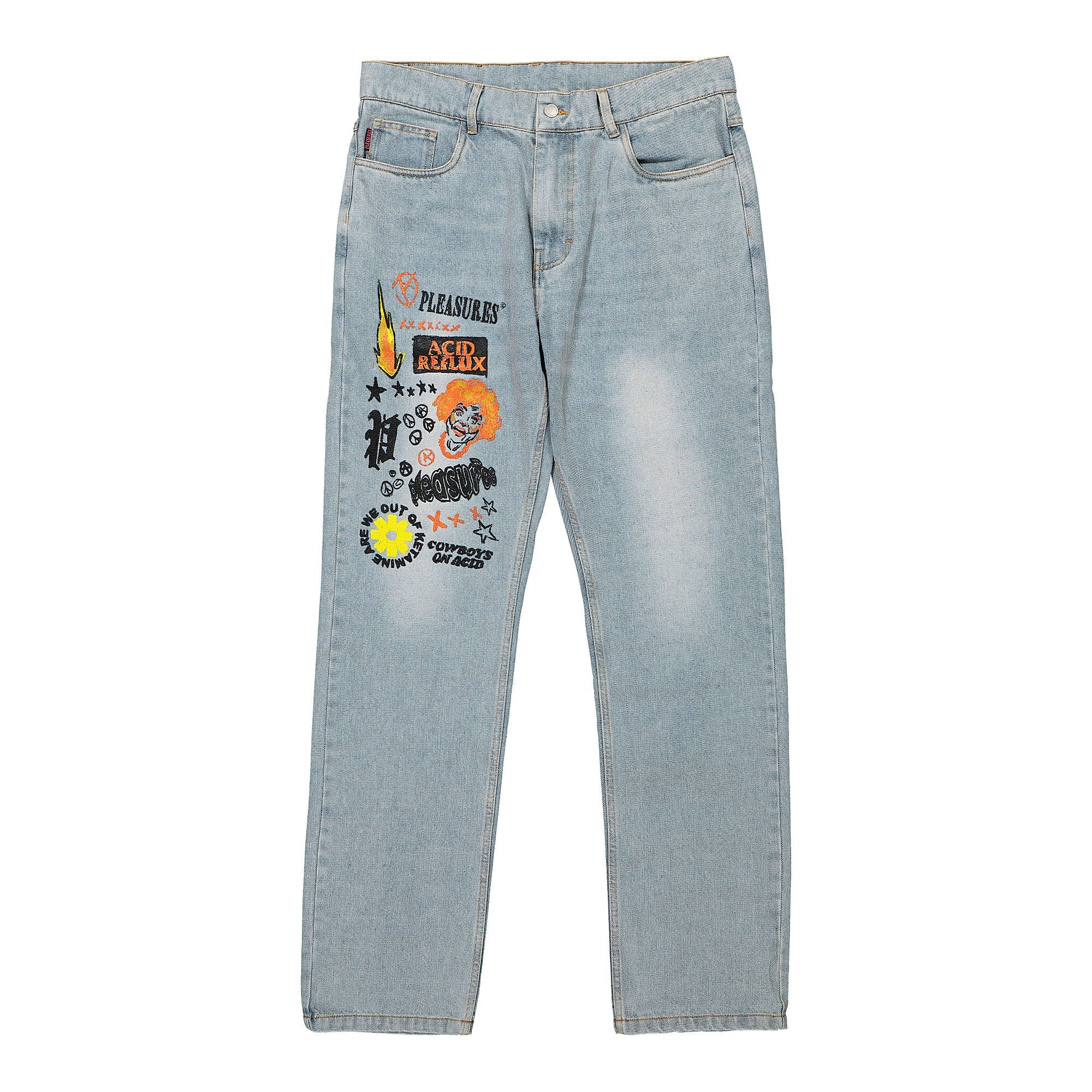 Pleasures<br>Reflux 5 Pocket Denim