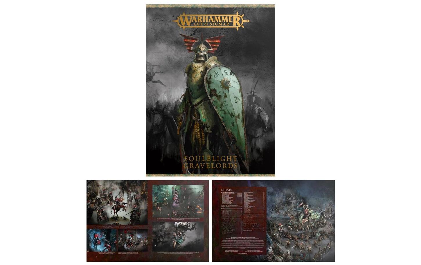 Figuren Starterset Warhammer AoS Armeeset der Knochenhorde<br>Warhammer Age of Sigmar, Soulblight Gravelords: Armeeset der Knochenhorde DE