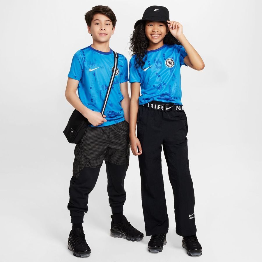 Chelsea T-shirt d'Entraînement Dri-FIT Academy Pro Avant-Match - Bleu/Bleu Enfant