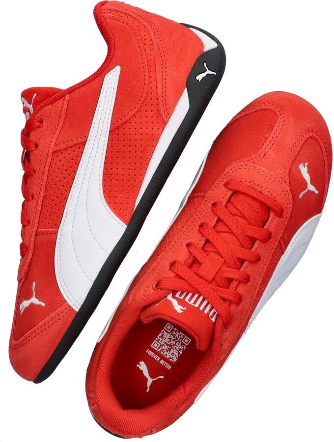 PUMA Replicatch Sneakers rood Suede Dames