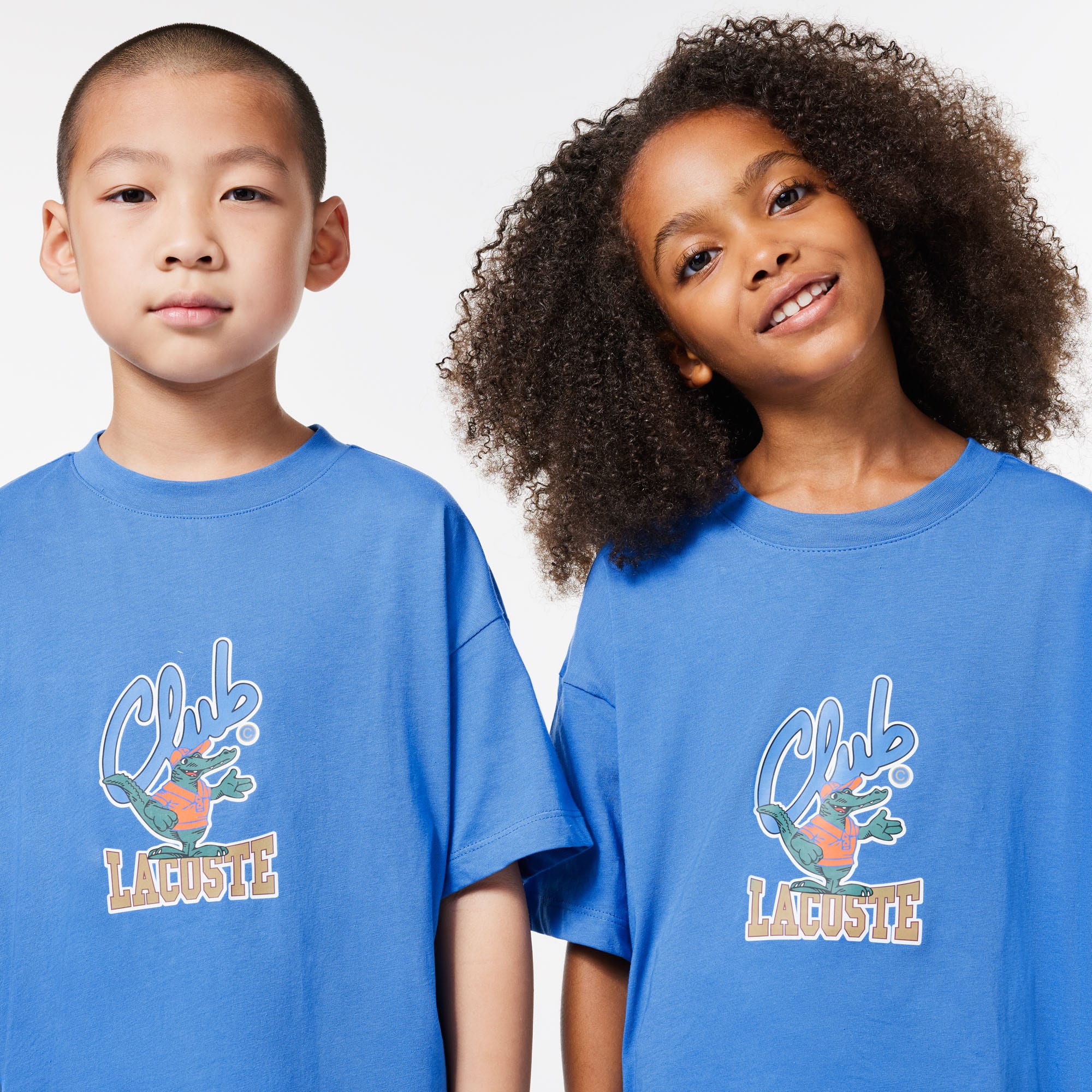 T-shirt avec imprimé mascotte T-Shirts & Chemises - Bleu - Lacoste - Enfant