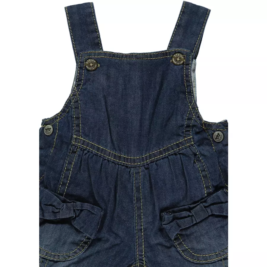 Steiff Girls Latzhose dark blue denim