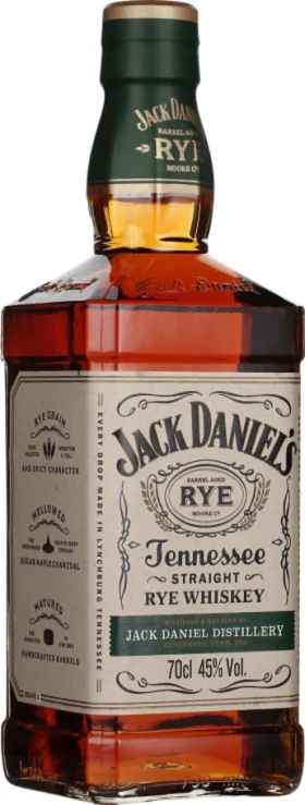 JACK DANIELS STRAIGHT RYE 70CL