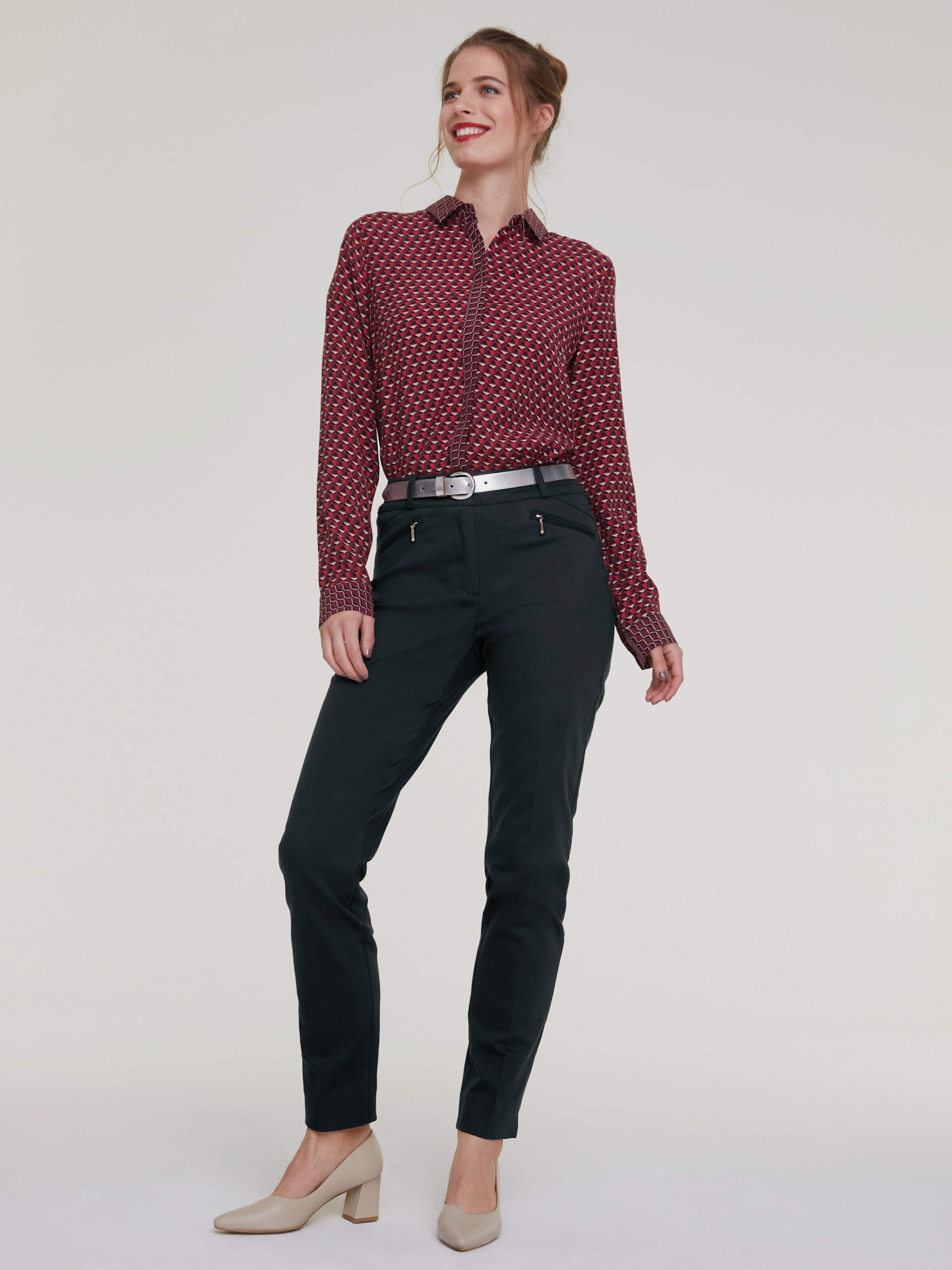 Druckbluse