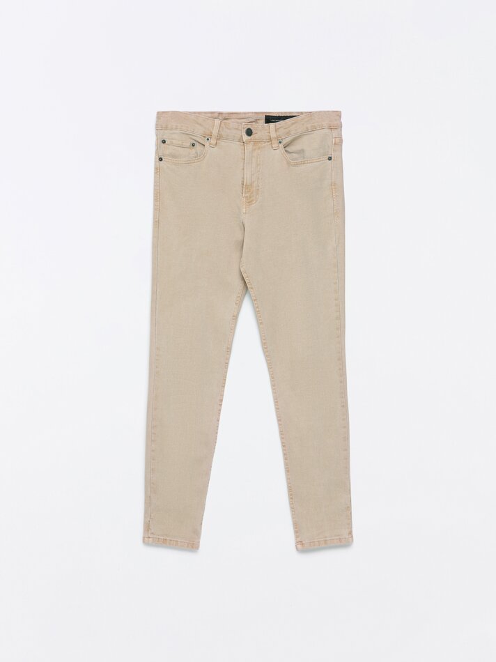 Calça jeans skinny - Rosa