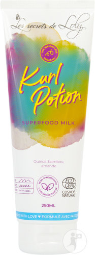 Les Secrets de Loly Kurl Potion Leave In Soin Boucles Cheveux Texturés Tube 250ml