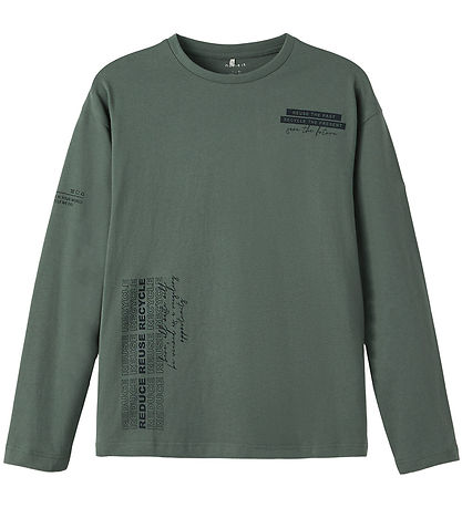 Name It Bluse - NkmPomensi - Spülung Green