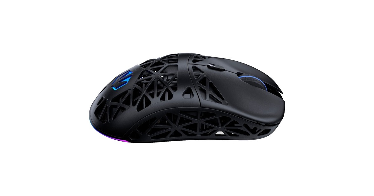 ENDORFYLIV Plus Wireless gaming muis  (Zwart, Oplaadstation inbegrepen)