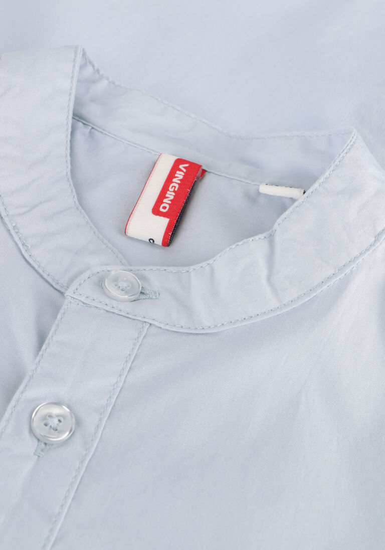 VINGINO lichtblauwe vingino klassiek overhemd lasc