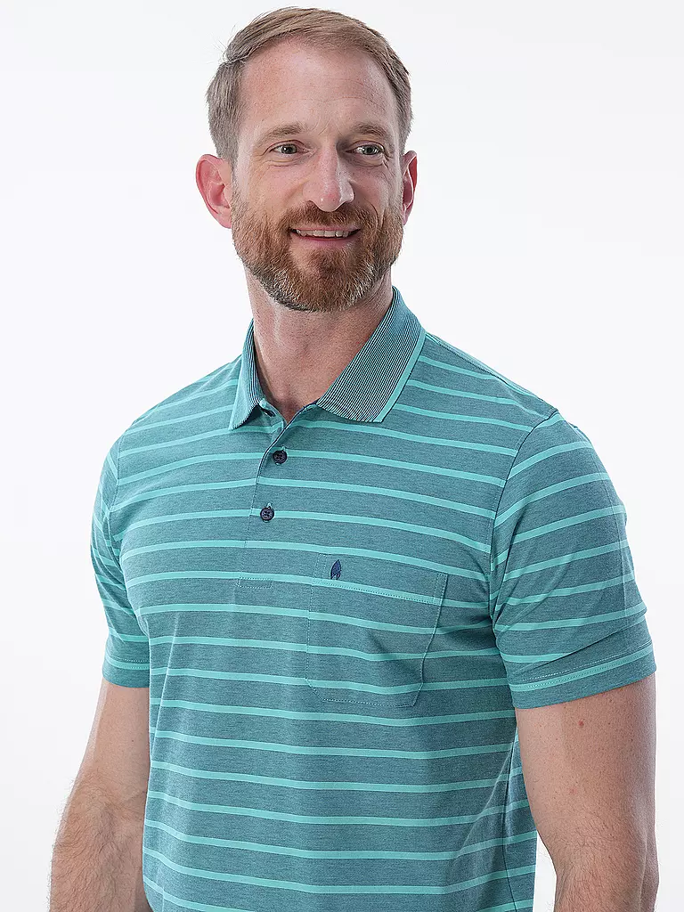 RAGMAN Poloshirt türkis