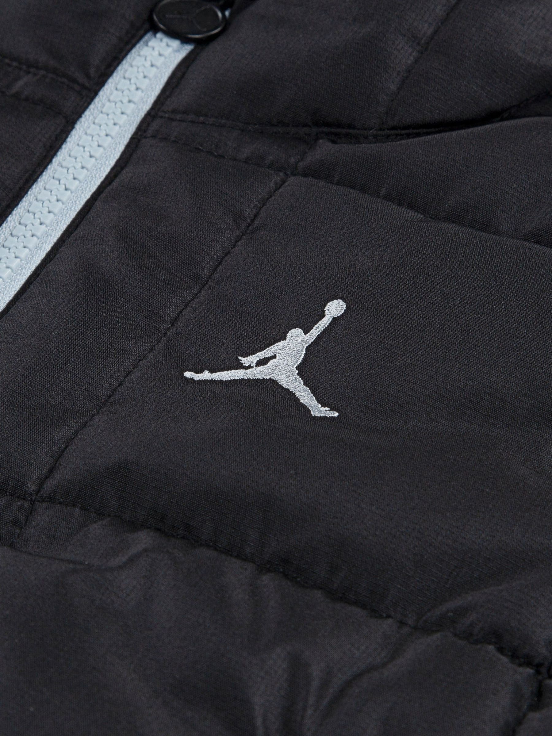 Jordan Jumpman Logo Puffer Black Jacket