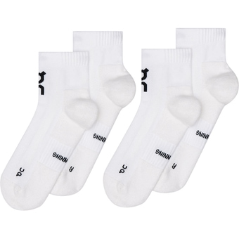 ON Core Run Mid (2er Pack) Socken White