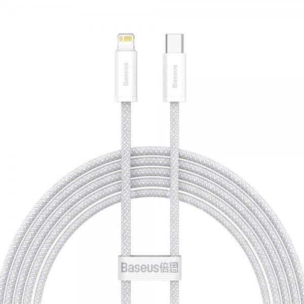 Baseus Kabel Dynamic Series USB-C till Lightning 2 m Hvid