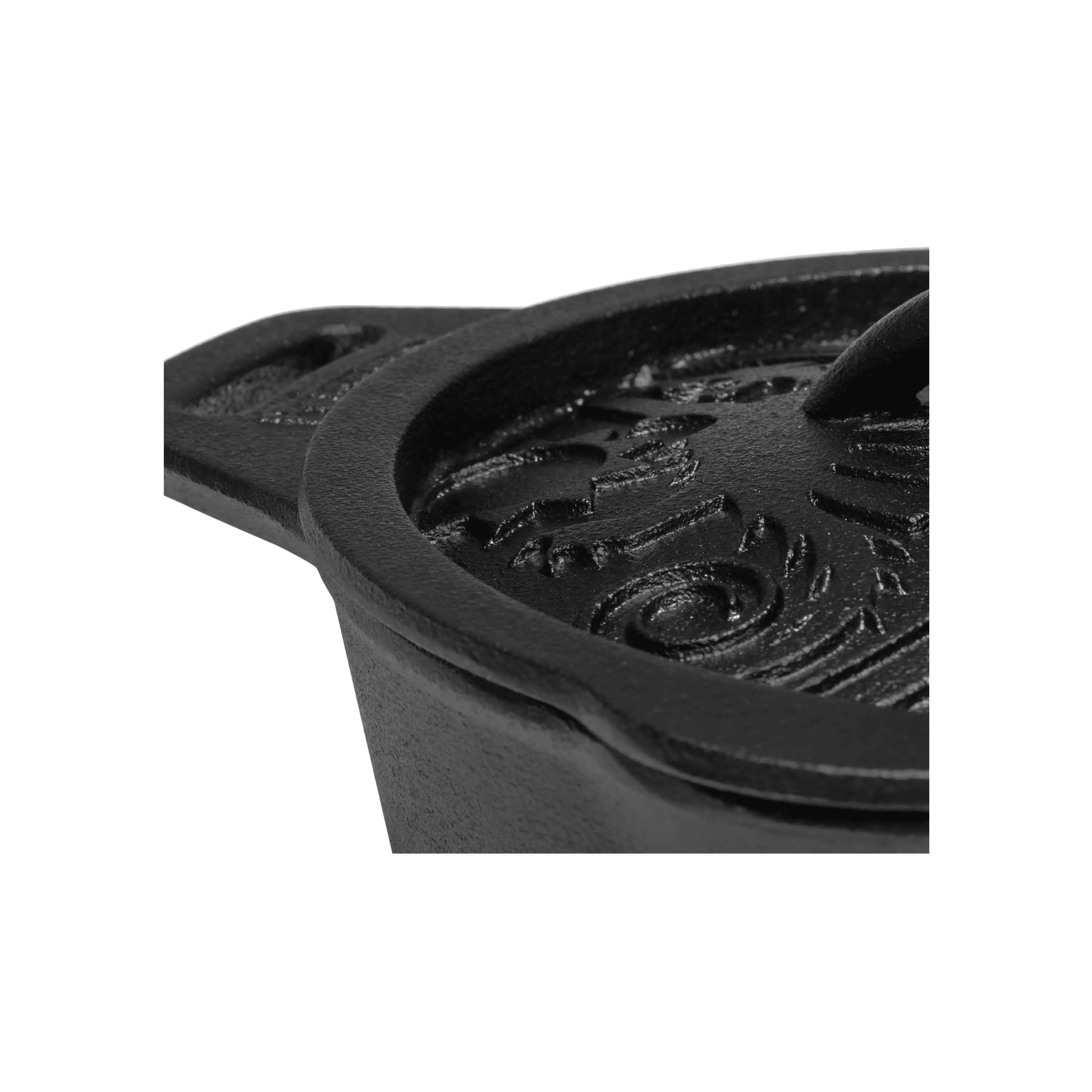 Petromax -  Petromax Kasserolle kr1 Gusseisen mit Deckel schwarz