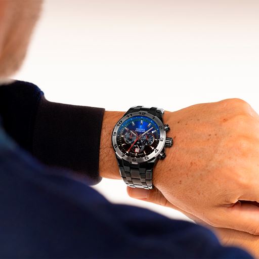 Festina Chrono Bike 20673 Herreur, Black/Blue, 44 mm