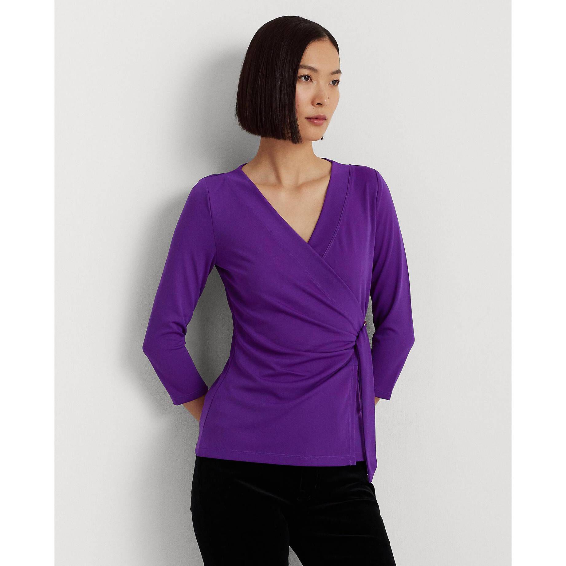 Lauren Ralph Lauren| Damen Wickeltop