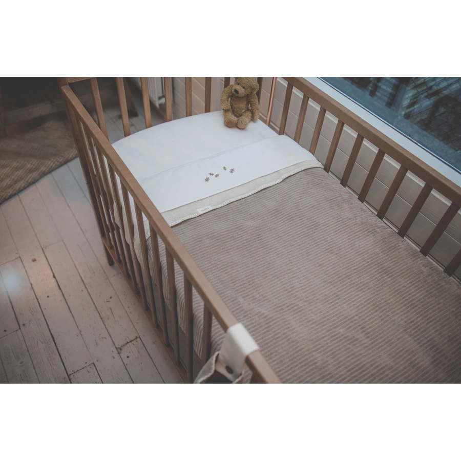 koeka Kinderdecke Plüsch Vik Taupe