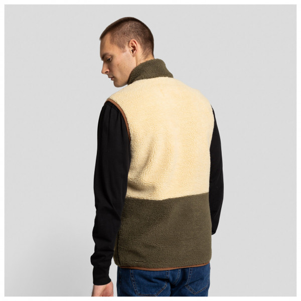 Revolution - Fleece Vest in Block Colors - Fleecebodywarmer