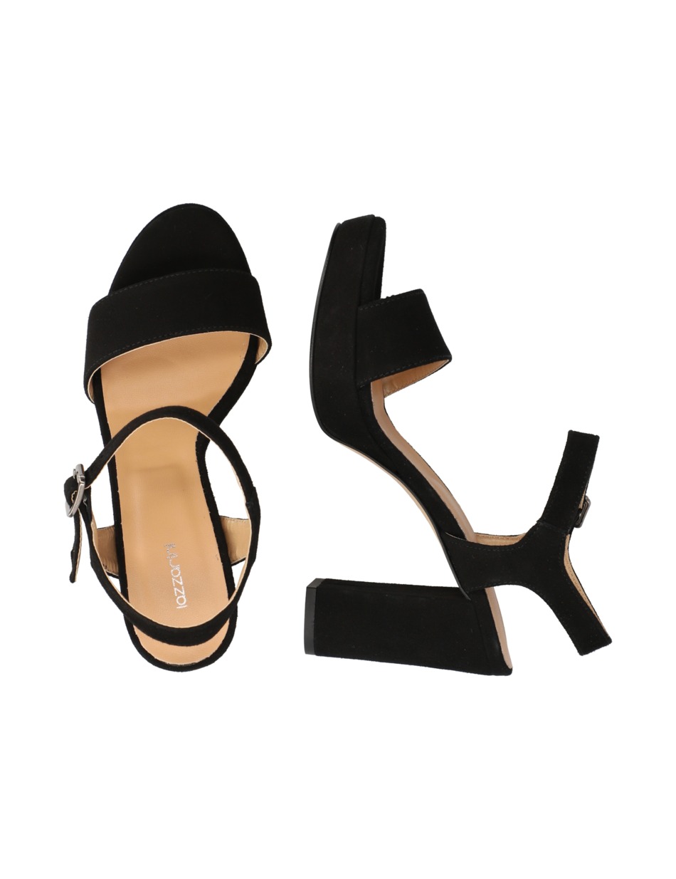 Veloursleder Sandale