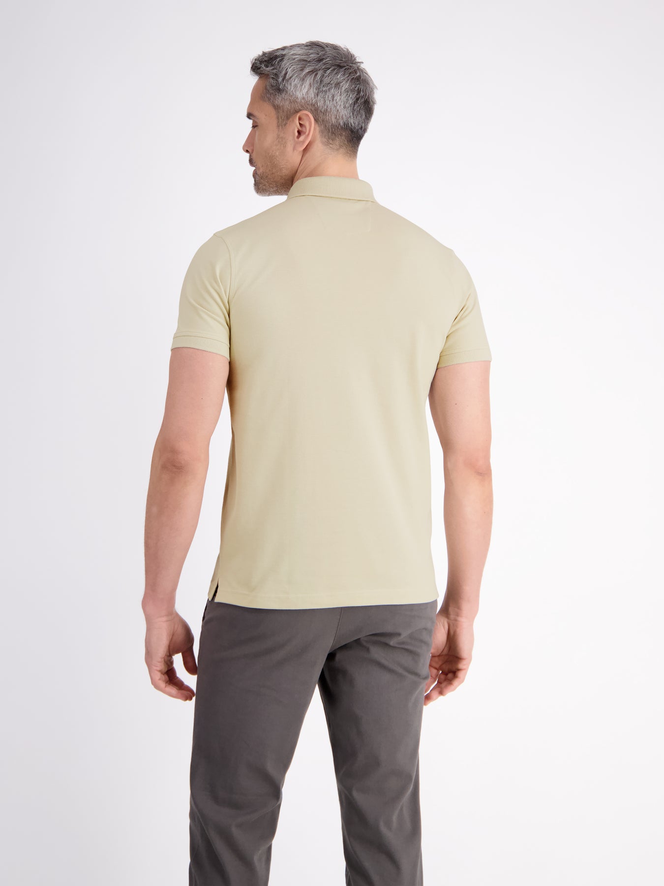 Basic Poloshirt für Herren, unifarben