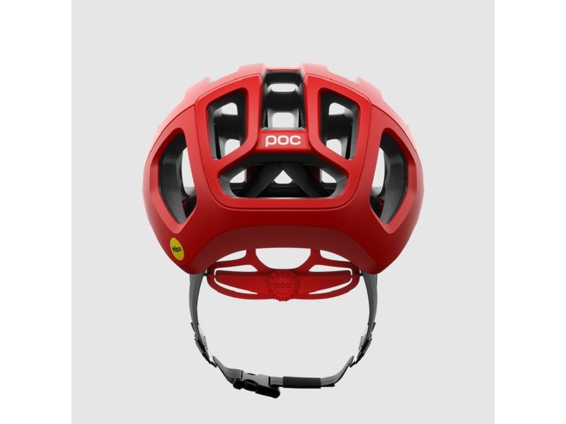 POC Helm Ventral Air MIPS Prismane Rot Matt, L Velohelm