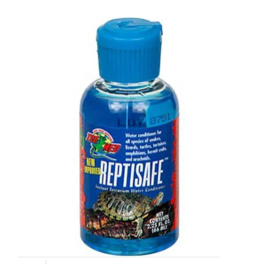 Condicionador instantâneo de água Zoo Med ReptiSafe para répteis