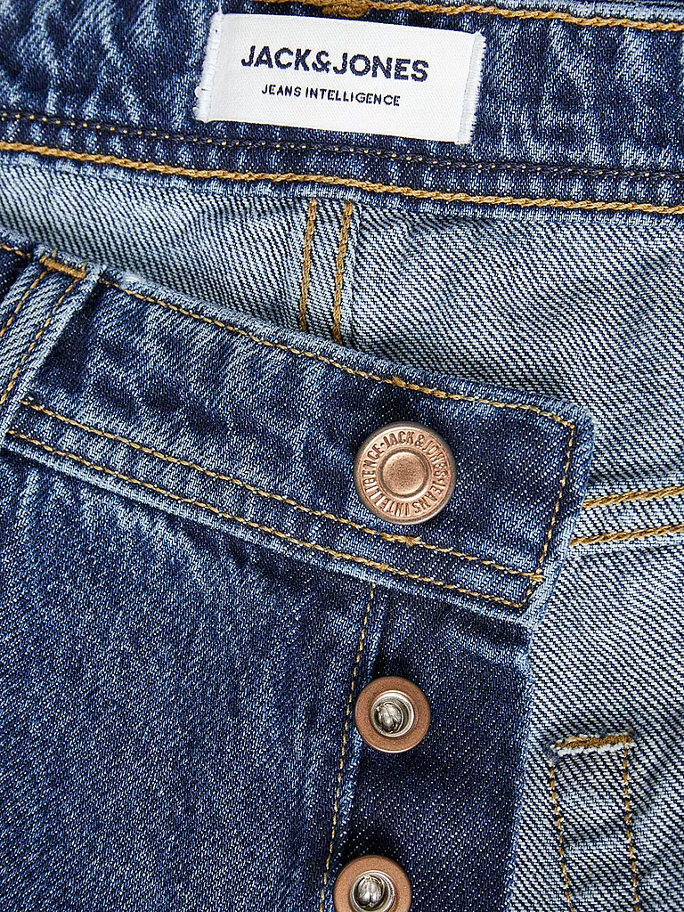 JACK & JONES Jeans Slim Fit JJICHRIS JJORIGINAL  blau
