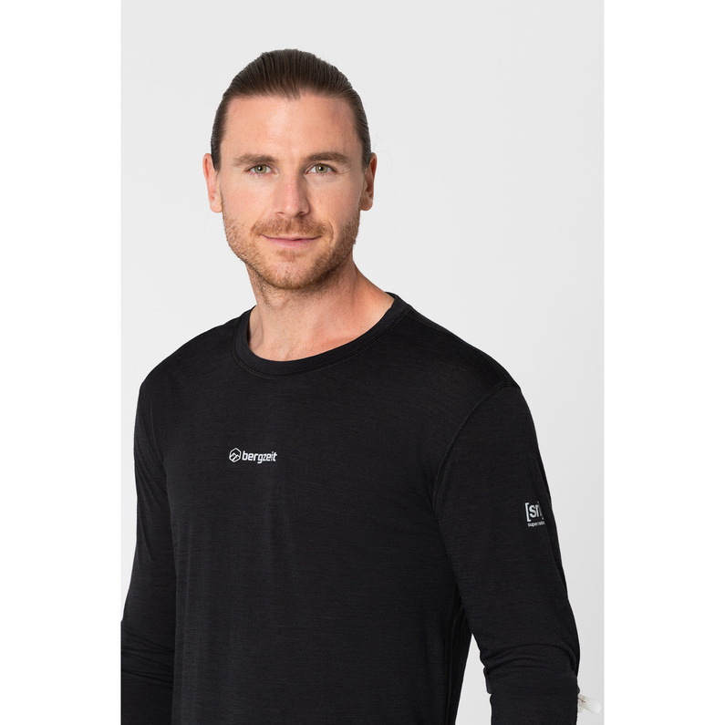 Bergzeit Basics Herren Super.Natural Bergzeit 140 Longsleeve