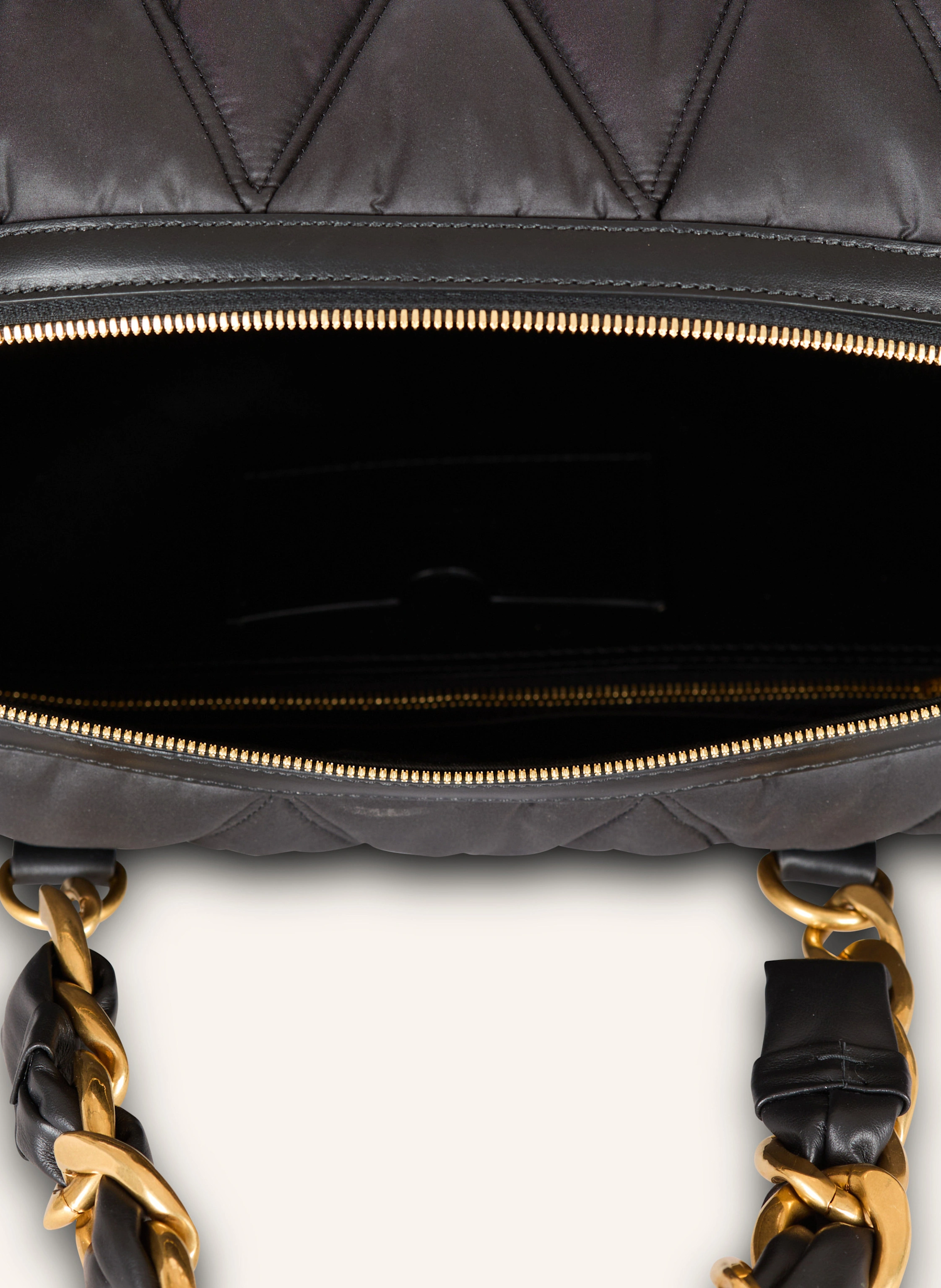 BALMAIN Reisetasche aus gestepptem Nylon mit Diamond-Muster