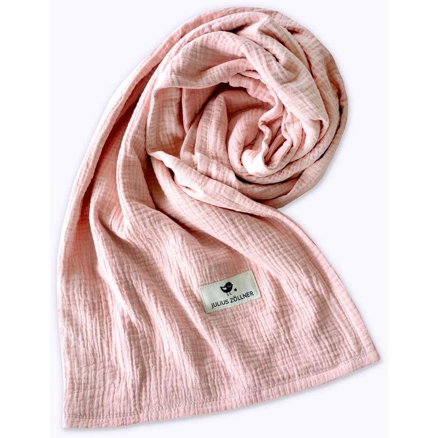 JULIUS ZÖLLNER Kuscheldecke Terra dusty rose 70 x 100 cm