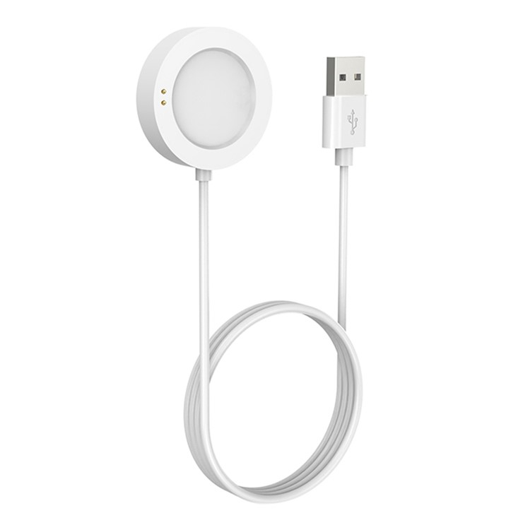 (1m) USB A auf Xiaomi Watch S2 Magnetisches Ladekabel - Weiss