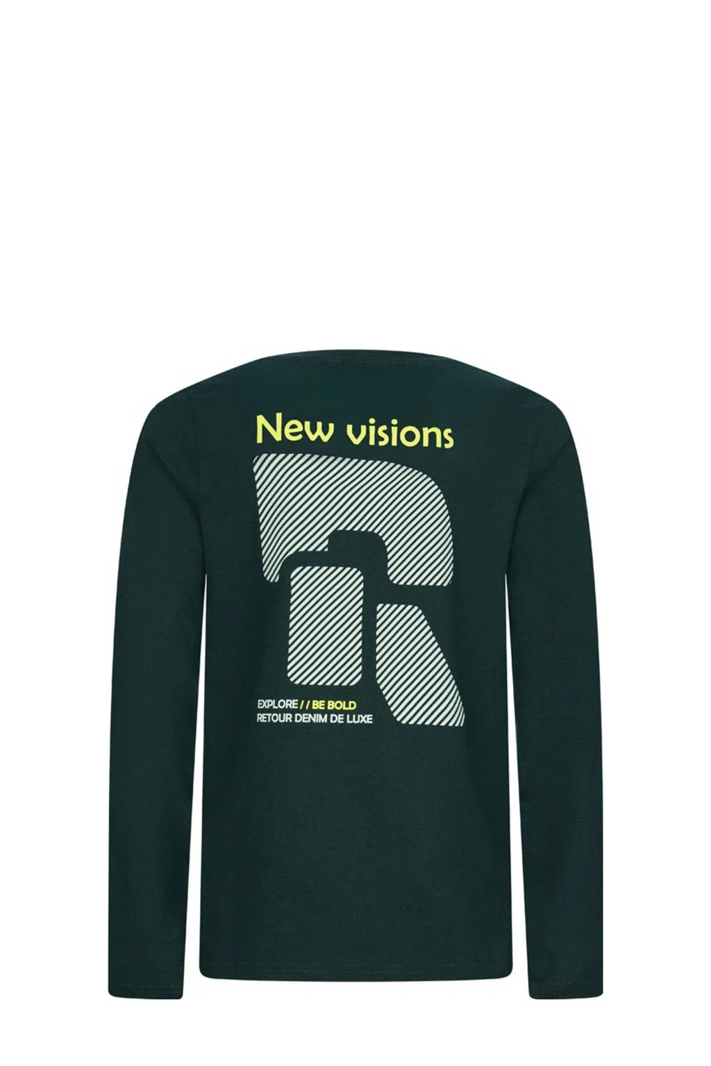 Retour Jeans longsleeve donkergroen